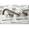 Kingston Brass KS6058ZX Wall Mount Tub Faucet, Brushed Nickel KS6058ZX - alternate 4